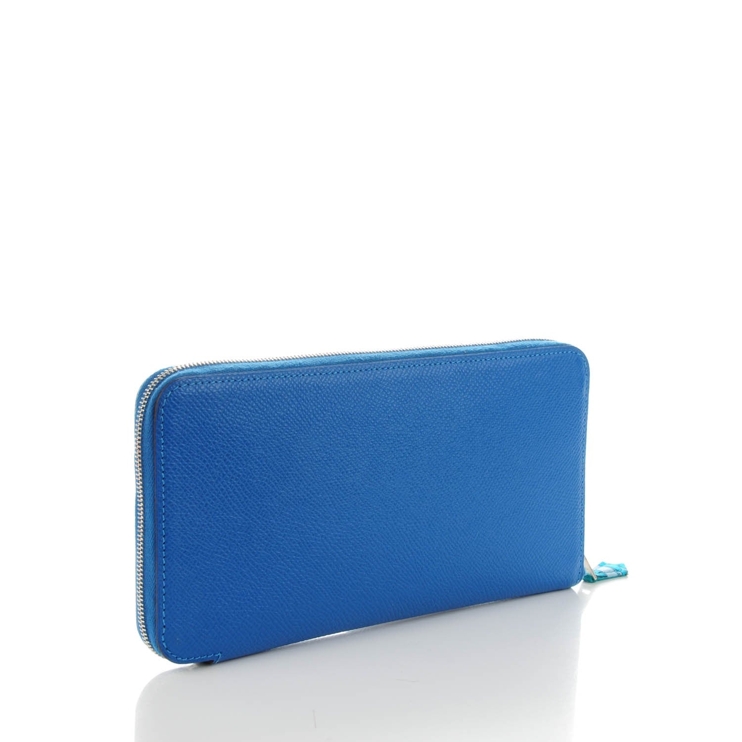 Hermes Epsom Silk'In Wallet Mykonos 3 of 8