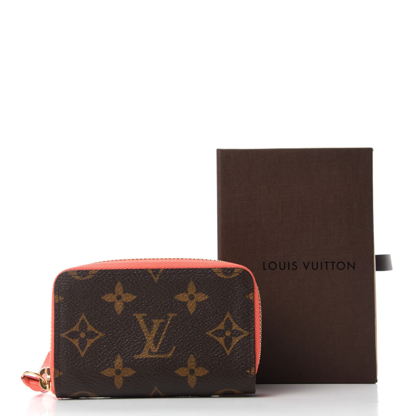 Monogram Zippy Multicartes Corail