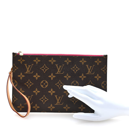 Louis Vuitton Monogram Neverfull MM GM Pochette Pivoine 2 of 6