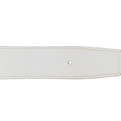 Hermes Epsom 32mm H Belt 100 40 Etoupe White 6 of 8