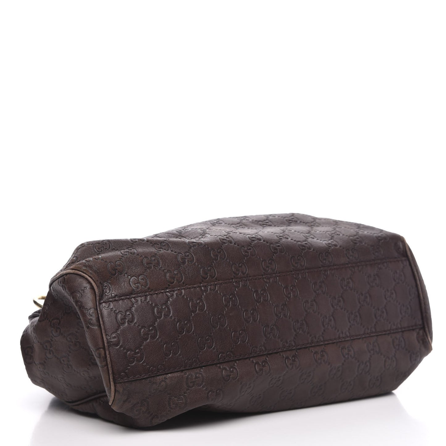 Guccissima Medium Sukey Tote Chocolate