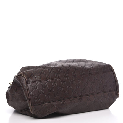 Gucci Guccissima Medium Sukey Tote Chocolate 4 of 15