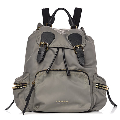 Burberry Nylon Medium Rucksack Backpack Thistle Grey 1 of 13