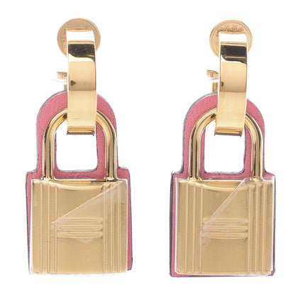 Hermes Swift O'Kelly Earrings Rose Confetti 1 of 6