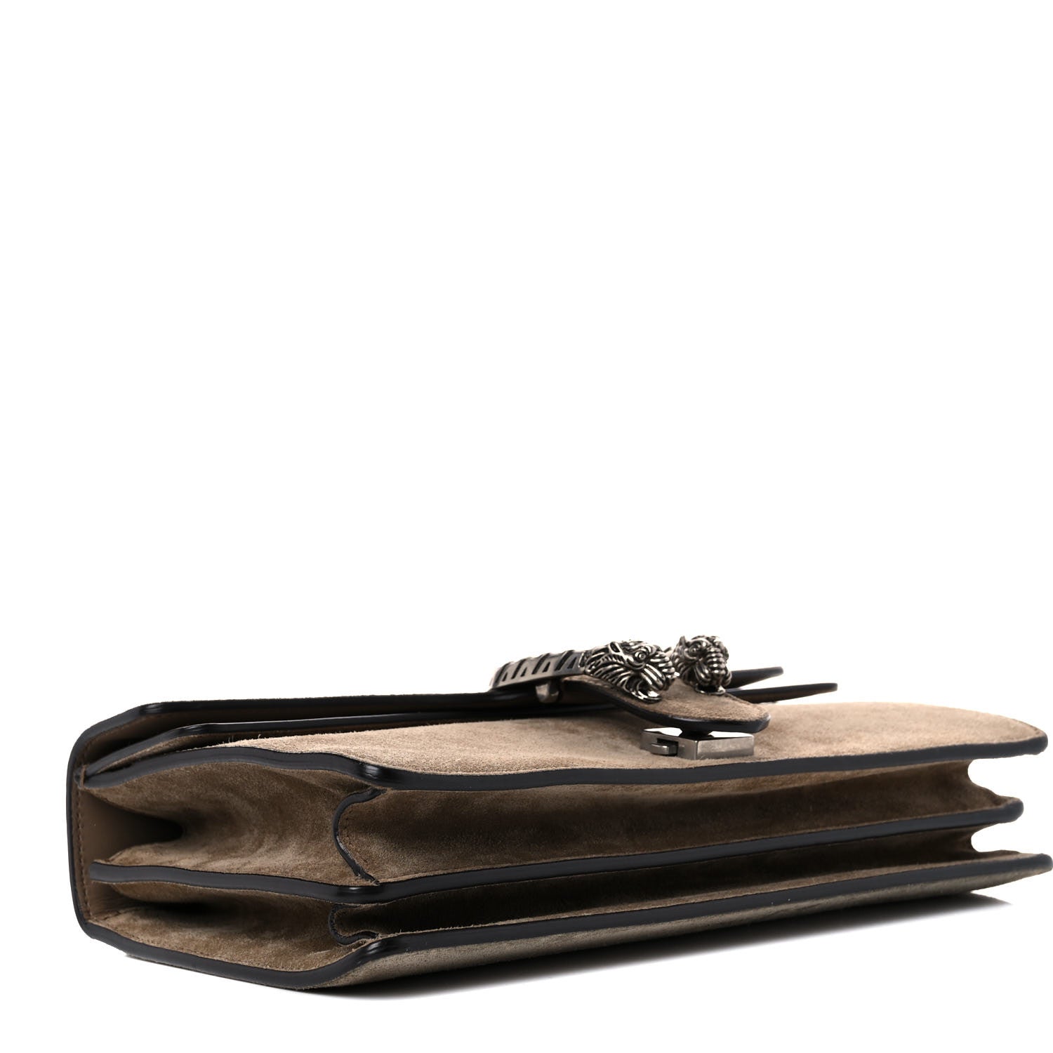 Gucci Suede Small Dionysus Shoulder Bag Taupe 4 of 11