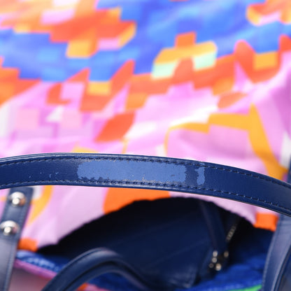 Chanel Nylon Printed CC Tote Multicolor 11 of 11