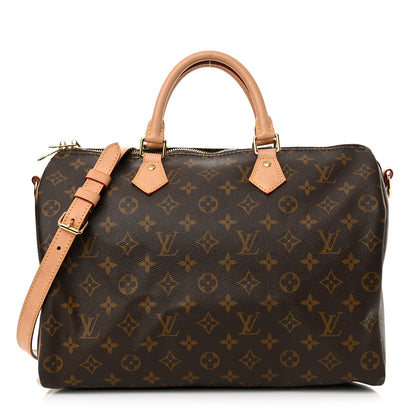 Louis Vuitton Monogram Speedy Bandouliere 35 1 of 12