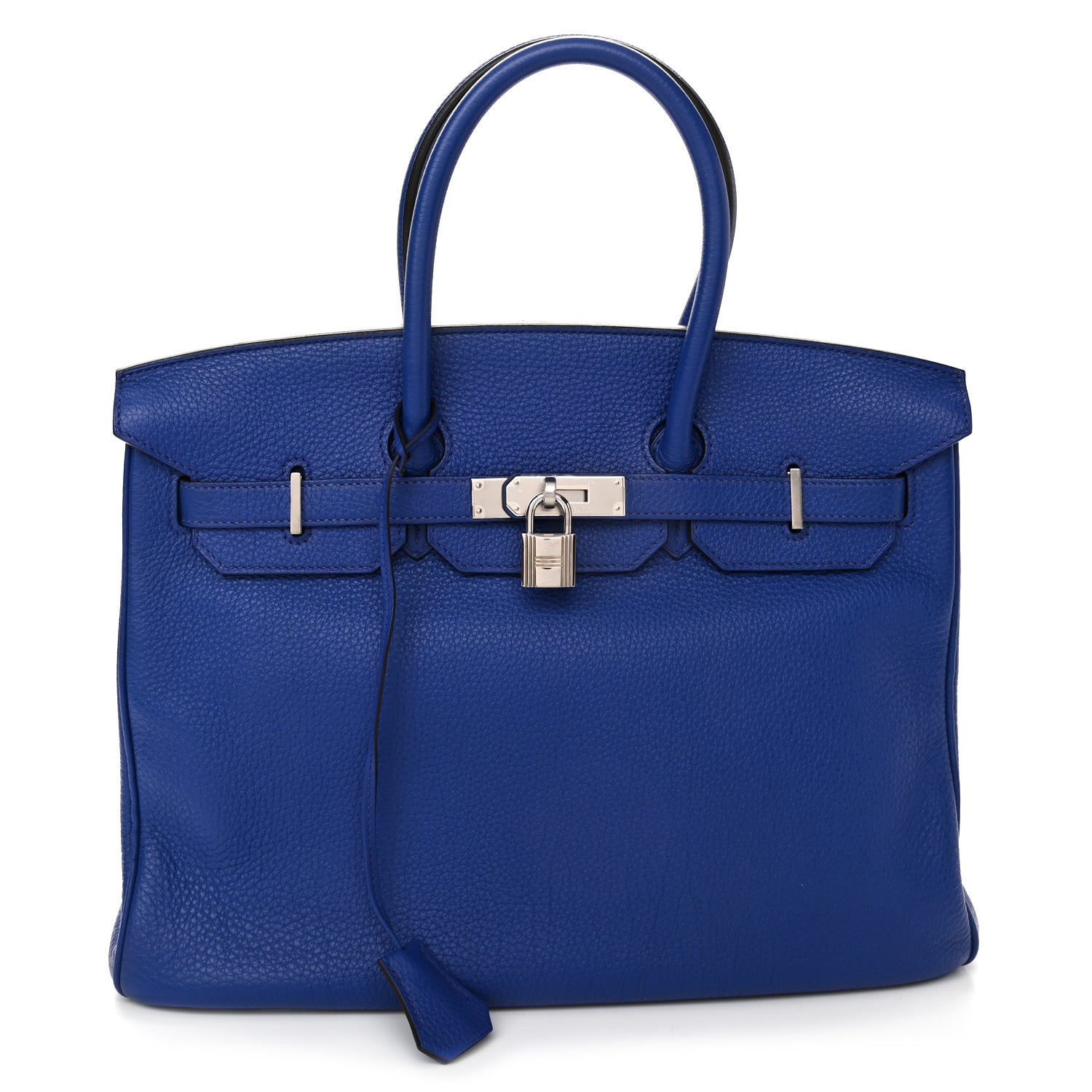 Hermes Togo Birkin 35 Bleu Electrique 1 of 9