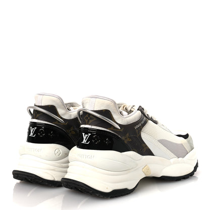 Louis Vuitton Monogram Calfskin Run 55 Sneakers 38 White 5 of 13