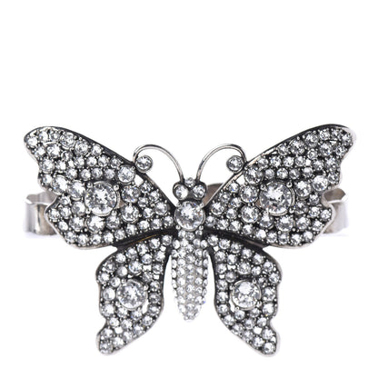 Gucci Crystal Studded Butterfly Palm Cuff 1 of 5