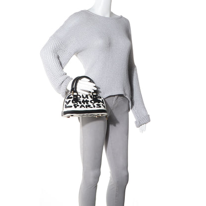 Louis Vuitton Graffiti Alma PM Black 2 of 7