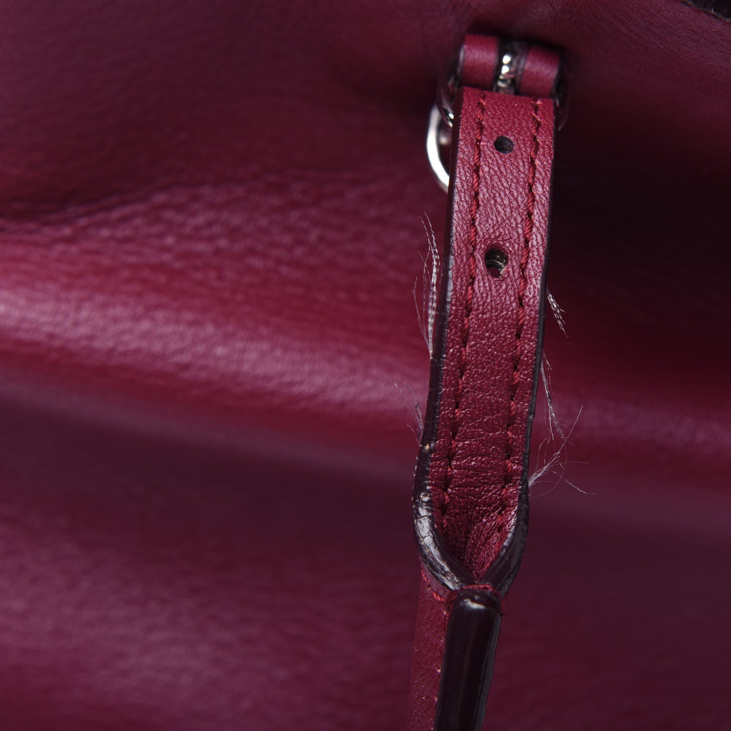 Balenciaga Veau Papier Classic Silver Hardware A4 Zip Around Tote Rouge Pourpre 36 of 38