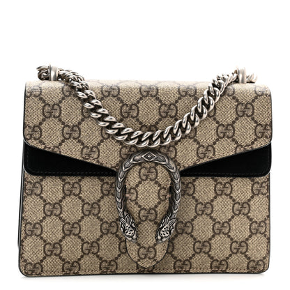 Gucci GG Supreme Monogram Mini Dionysus Shoulder Bag Black 1 of 13