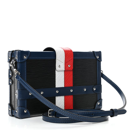 Louis Vuitton Epi Petite Malle Black Indigo 3 of 4