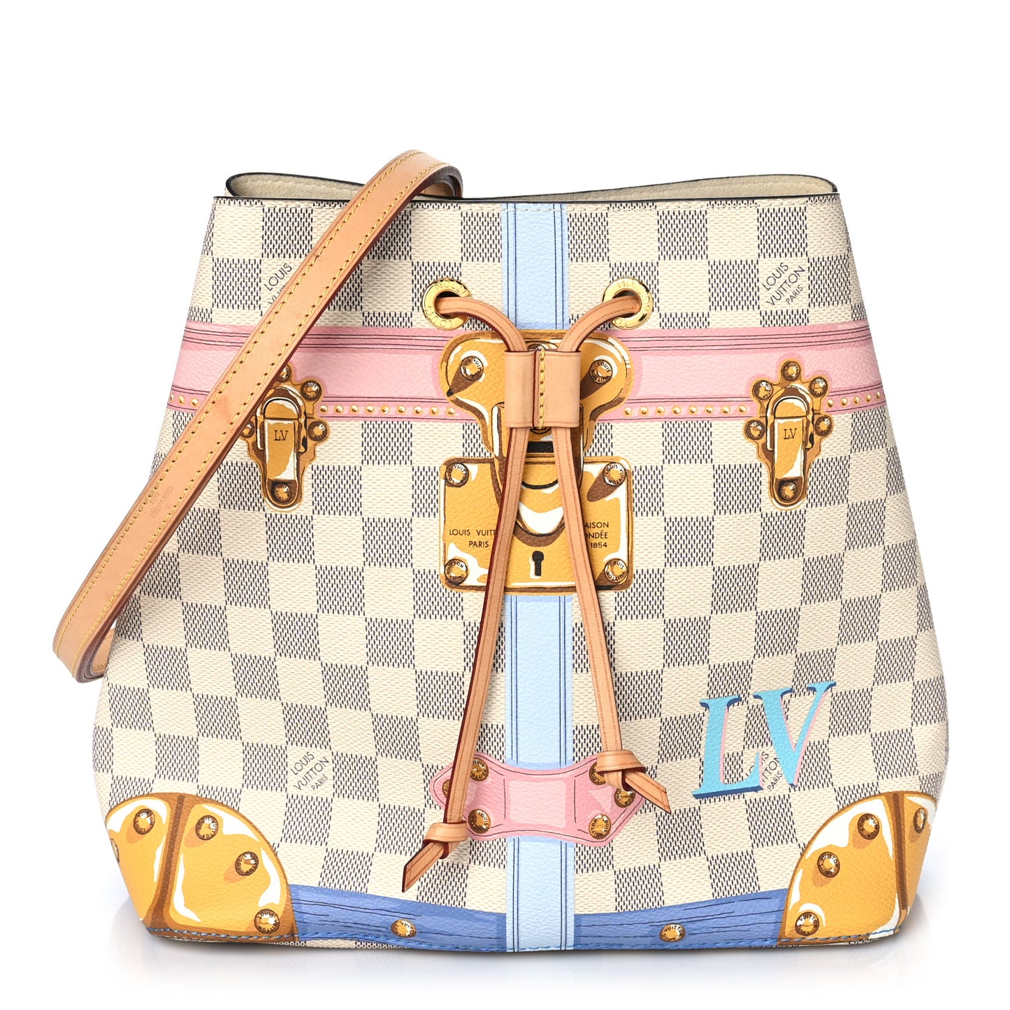 Damier Azur Summer Trunks Neonoe