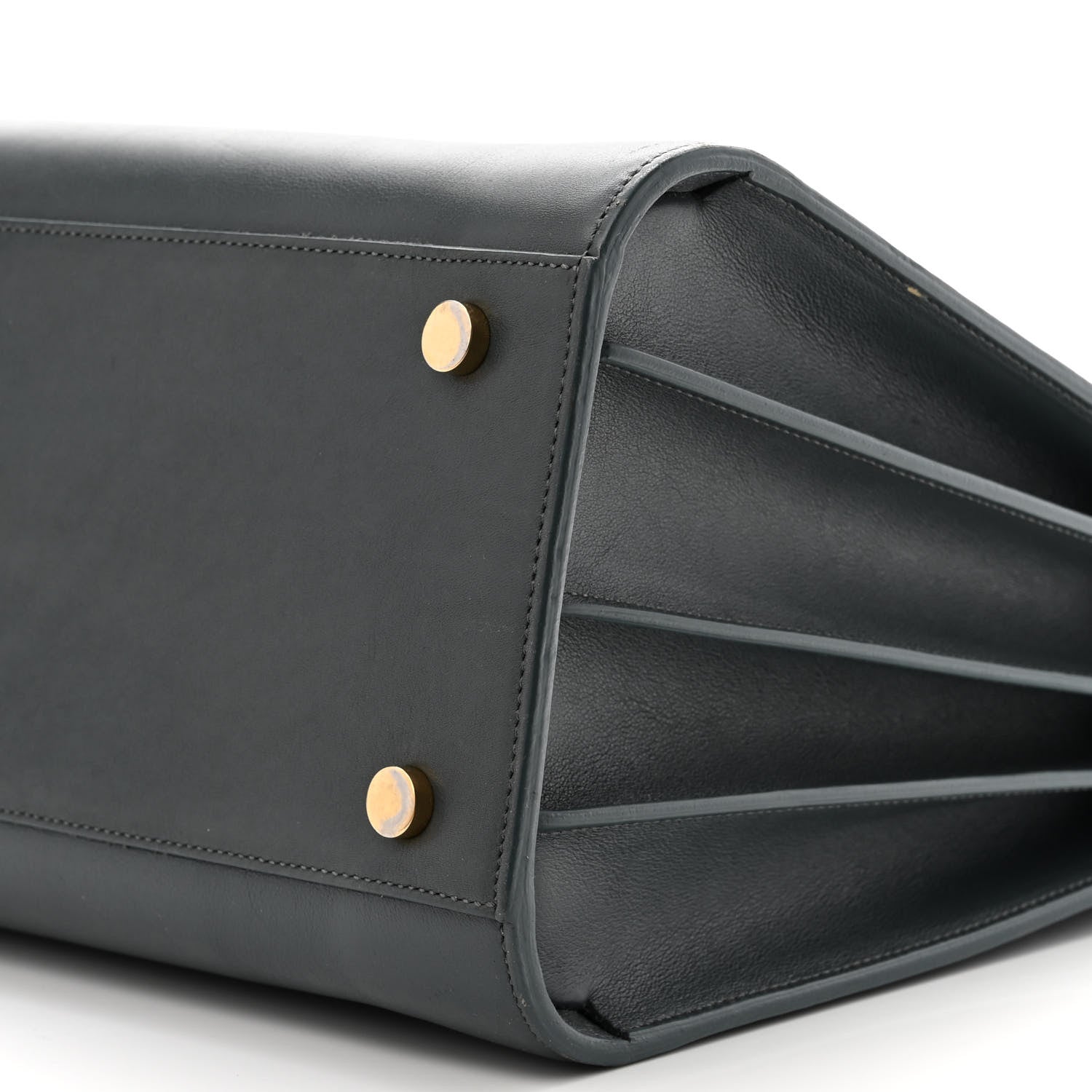 Saint Laurent Calfskin Small Classic Sac De Jour Petrol 9 of 9