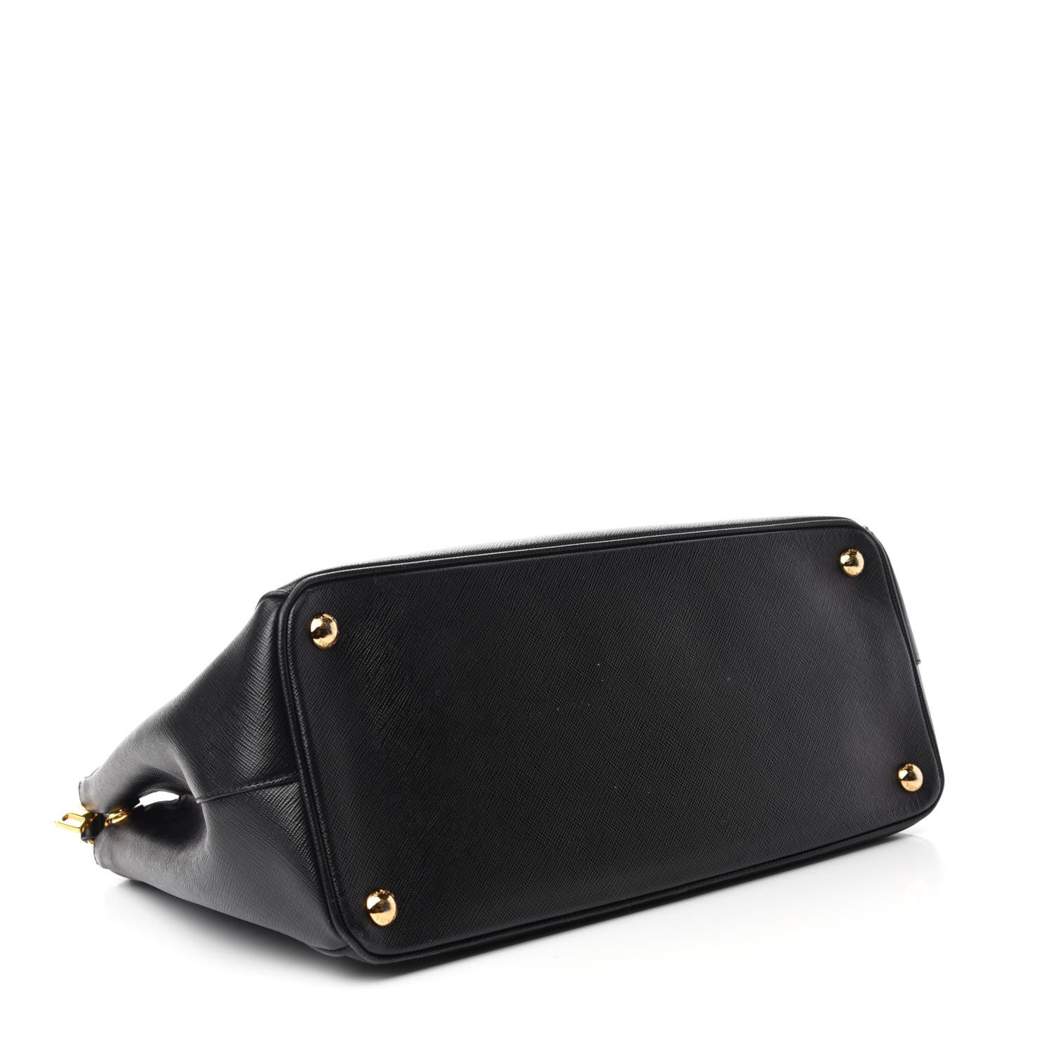 Prada Saffiano Medium Galleria Double Zip Tote Black 4 of 11