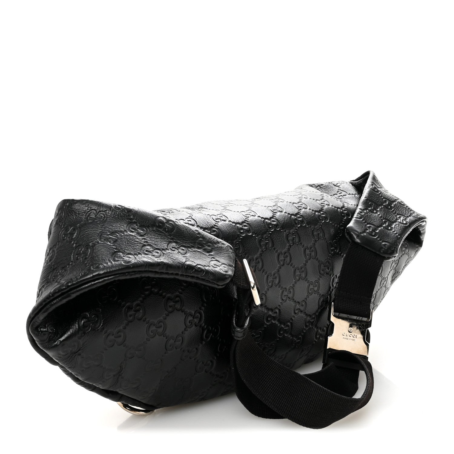 Gucci Guccissima Web Belt Bag Black 3 of 11