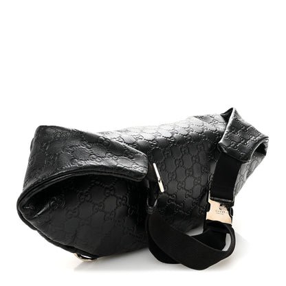 Gucci Guccissima Web Belt Bag Black 3 of 11