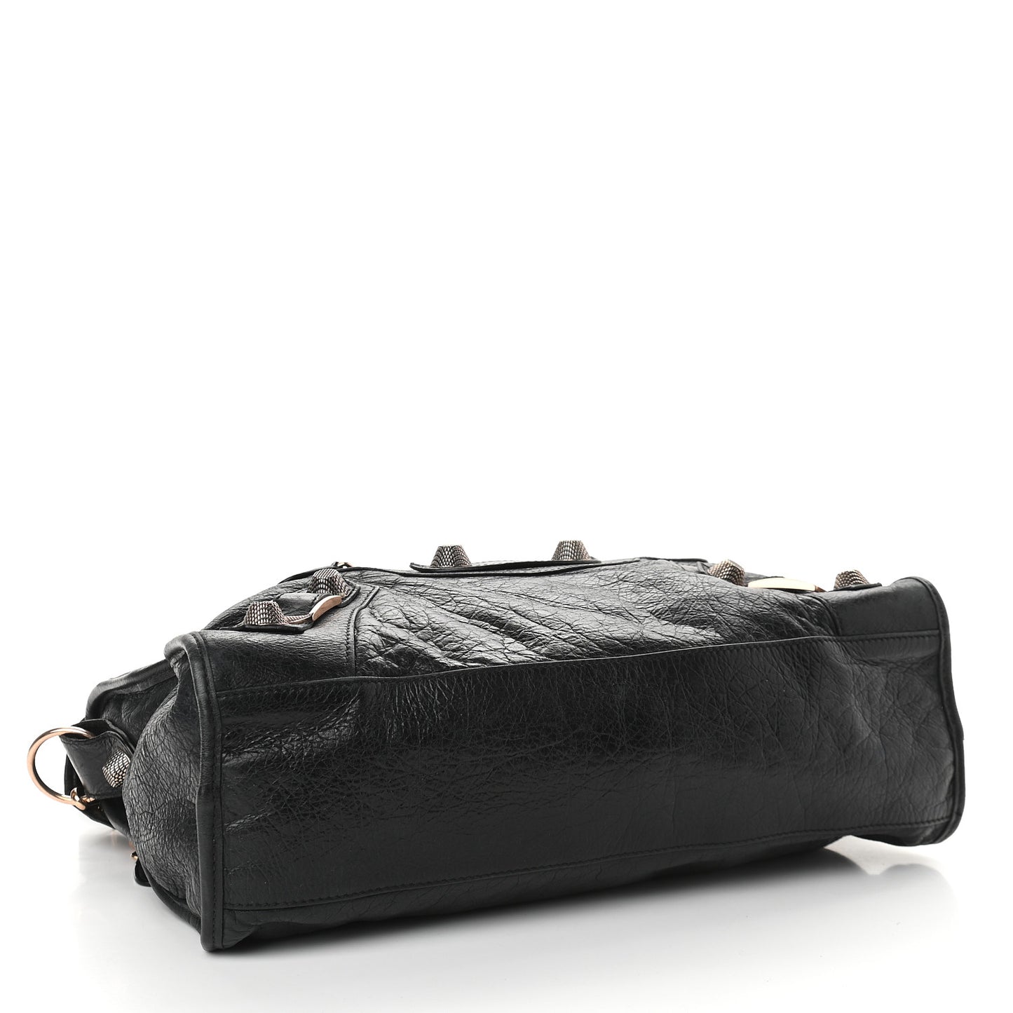 Agneau Giant 21 Rose Gold Hardware City Black