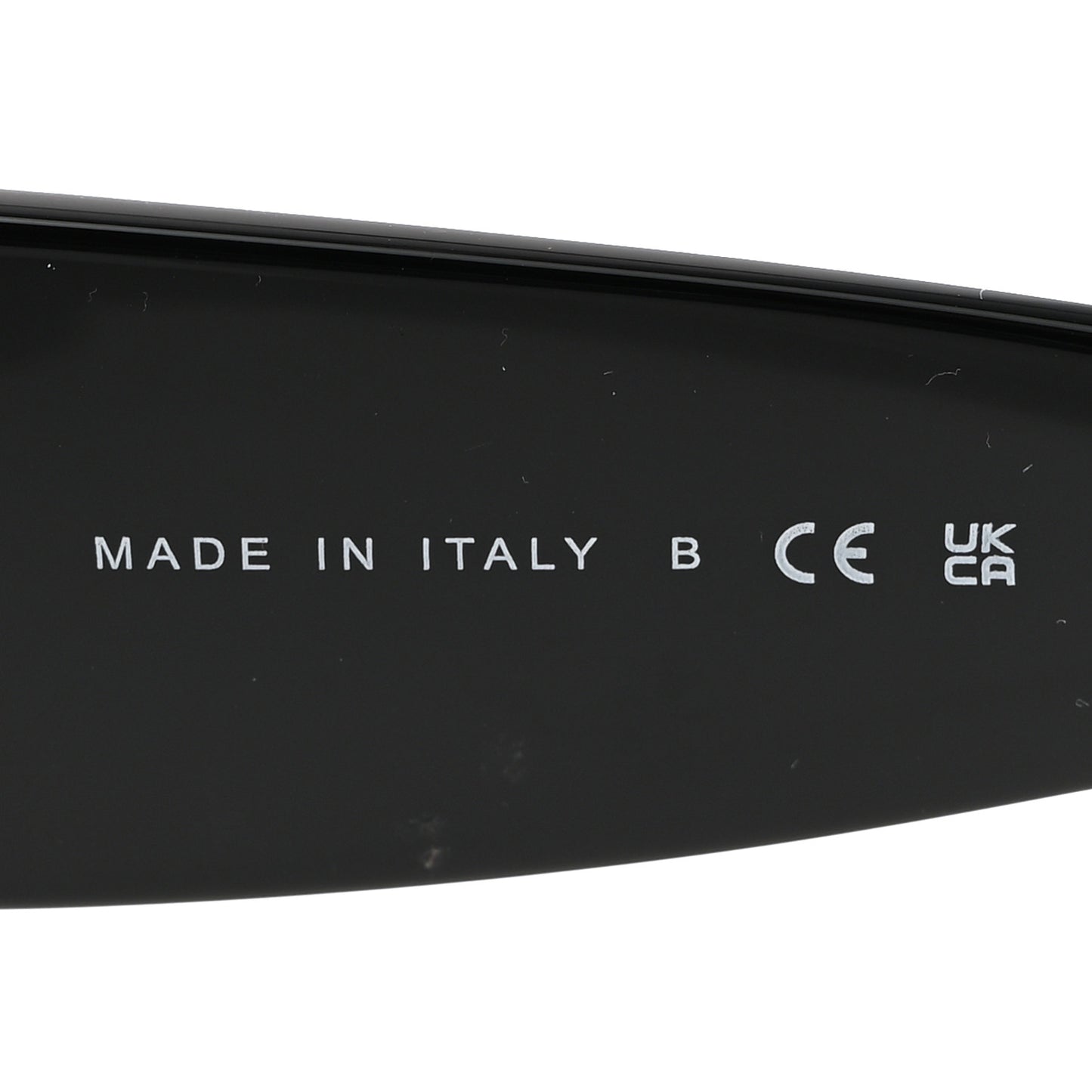 Acetate Rectangle Sunglasses 5435 Black