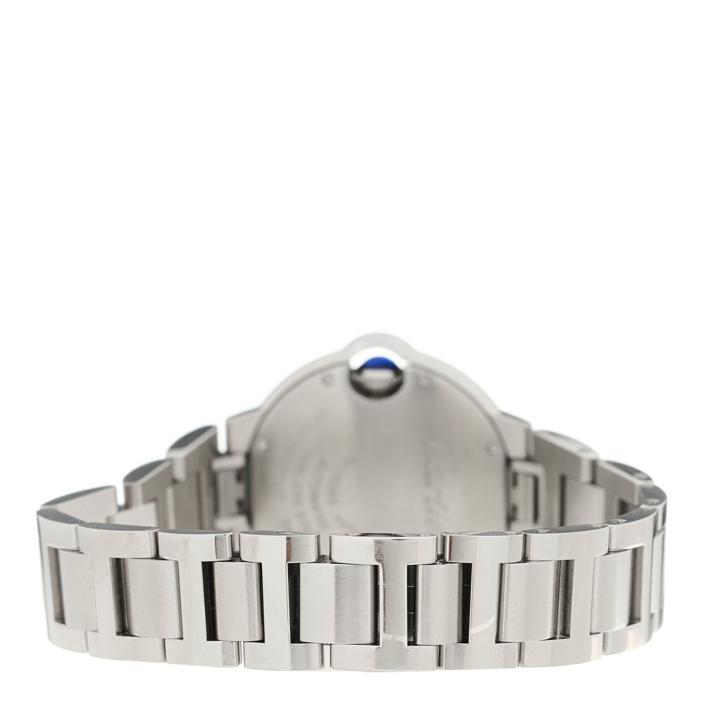 Stainless Steel 33mm Ballon Bleu De Cartier Automatic Watch Pink