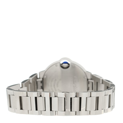 Cartier Stainless Steel 33mm Ballon Bleu De Cartier Automatic Watch Pink 3 of 5