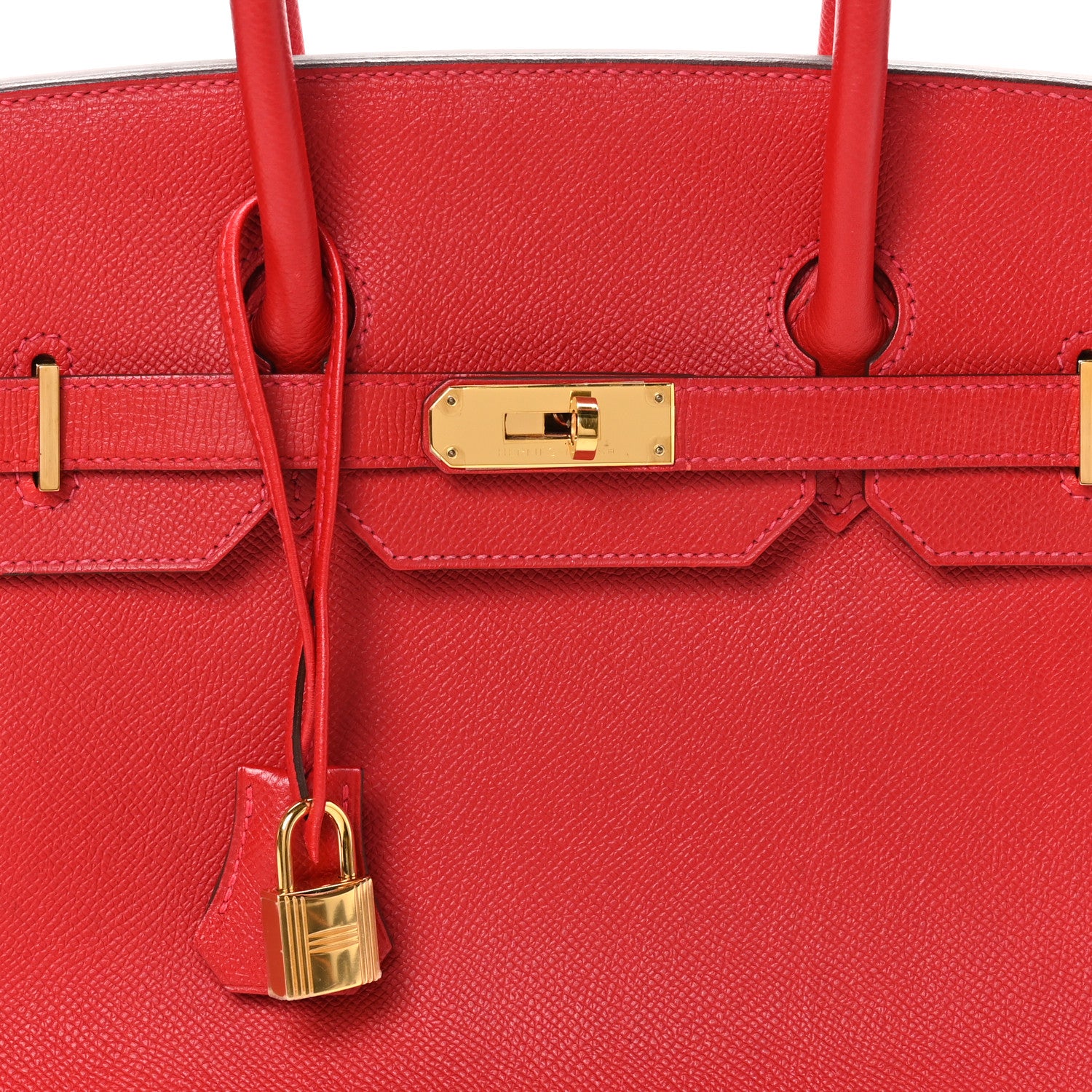 Hermes Epsom Birkin 35 Rouge Casaque 8 of 10