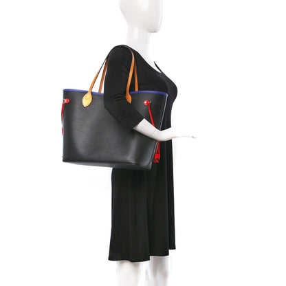 Louis Vuitton Epi Neverfull MM Noir 2 of 10