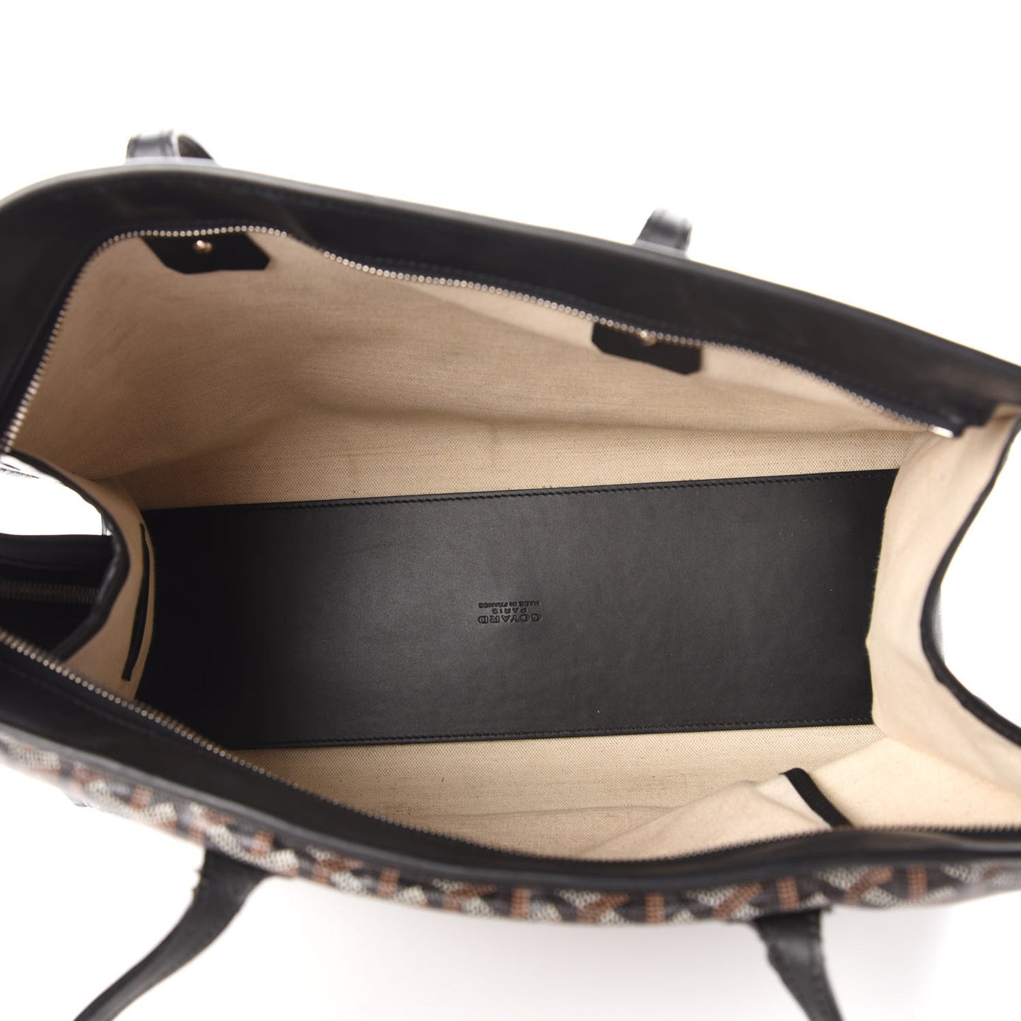 Goyardine Marquises Tote Black