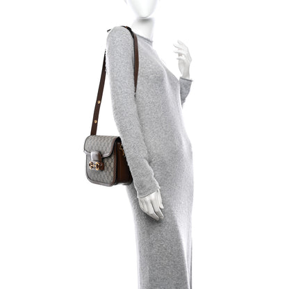 Gucci GG Supreme Monogram Horsebit 1955 Shoulder Bag Beige Brown Sugar 2 of 11