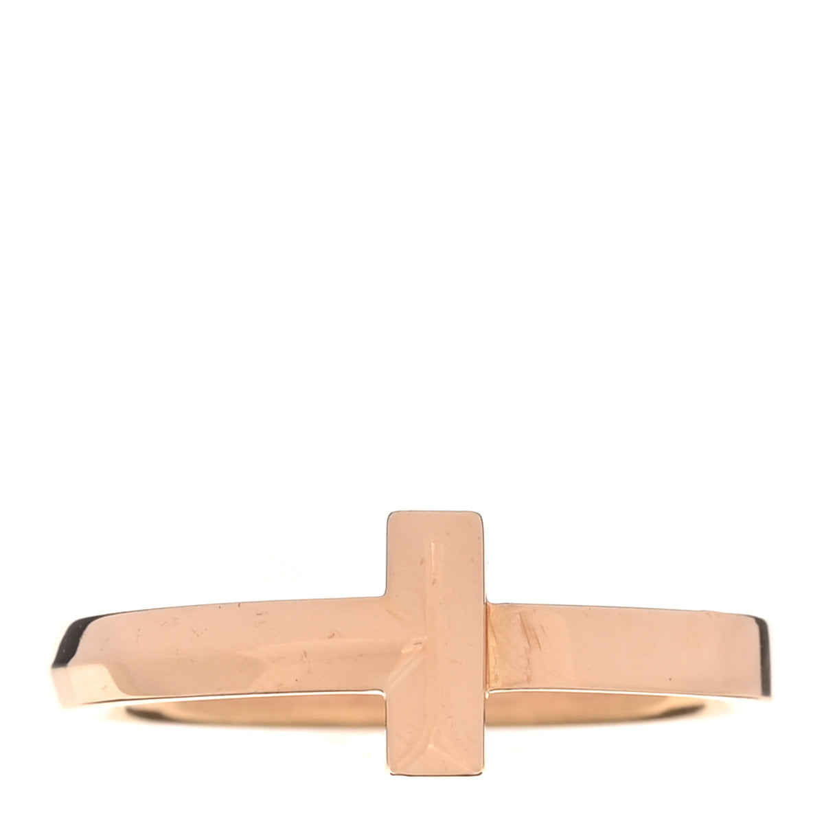 18K Rose Gold 2.5mm T T1 Ring 53 6.5