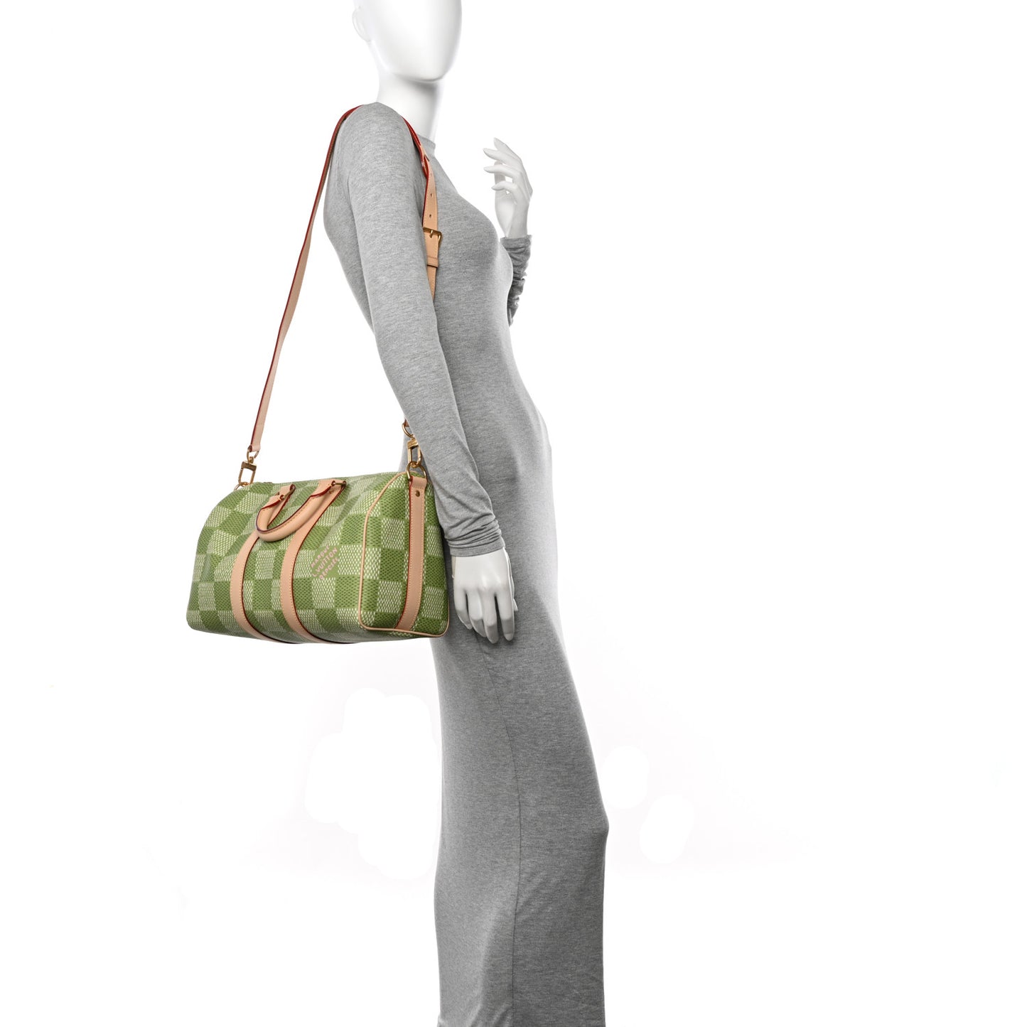 Damier Golf Keepall Bandouliere 35 Green