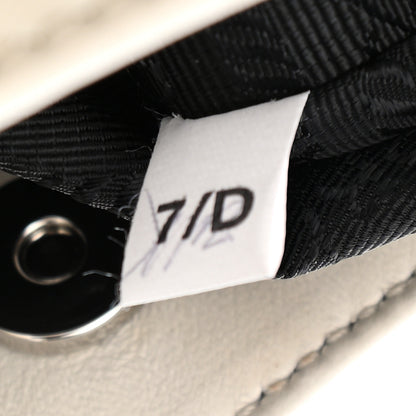 Prada Spazzolato Cleo Shoulder Bag White 7 of 11