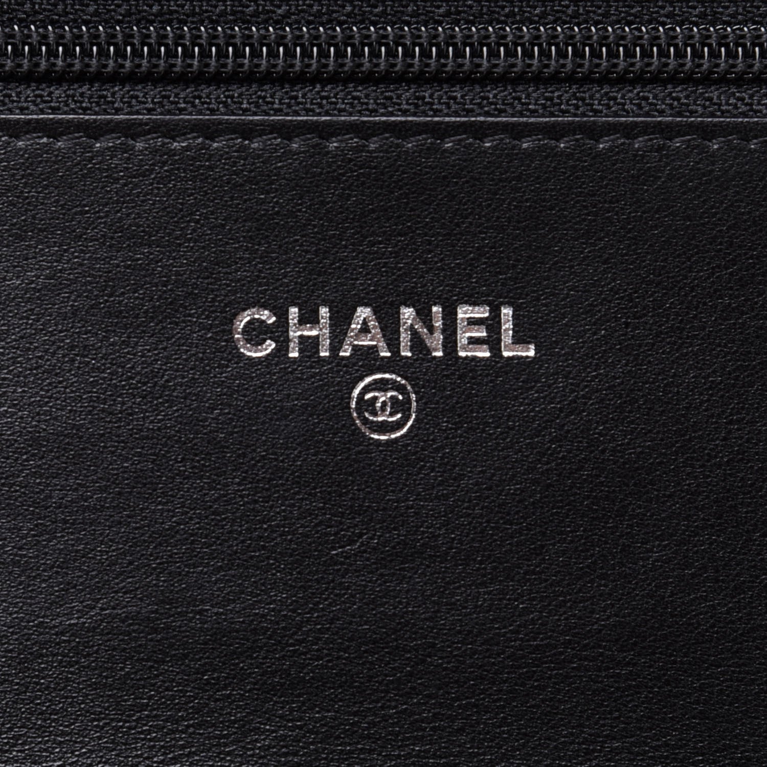 Chanel Patent Quilted Brilliant Wallet On Chain WOC Black 6 of 12