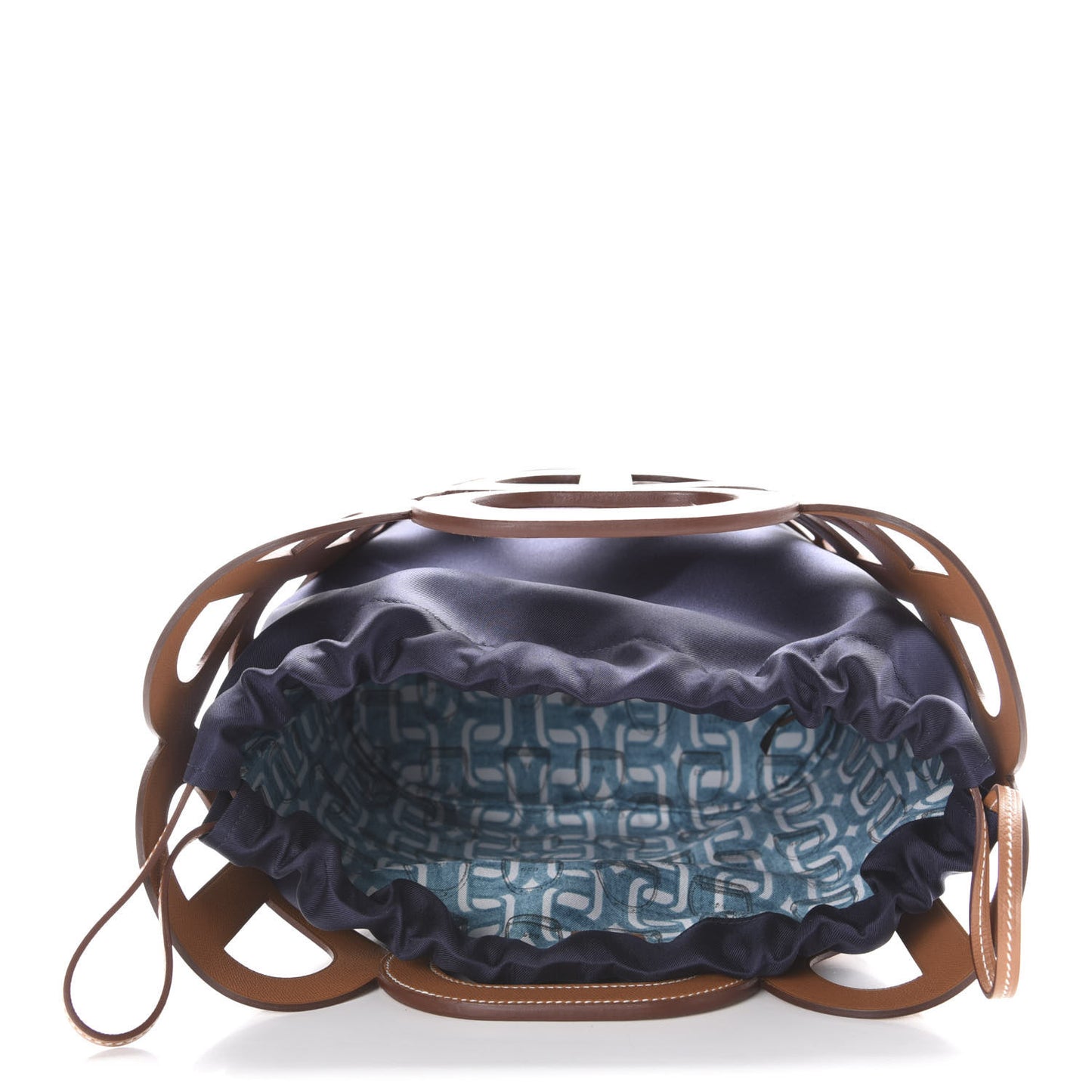 Madame Calfskin Chaine d'Ancre Tote Gold