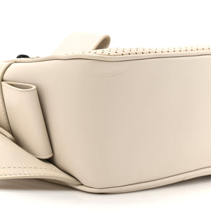 Bottega Veneta Perforated Calfskin Leggero Intrecciato Belt Bag Mist Plaster 10 of 11