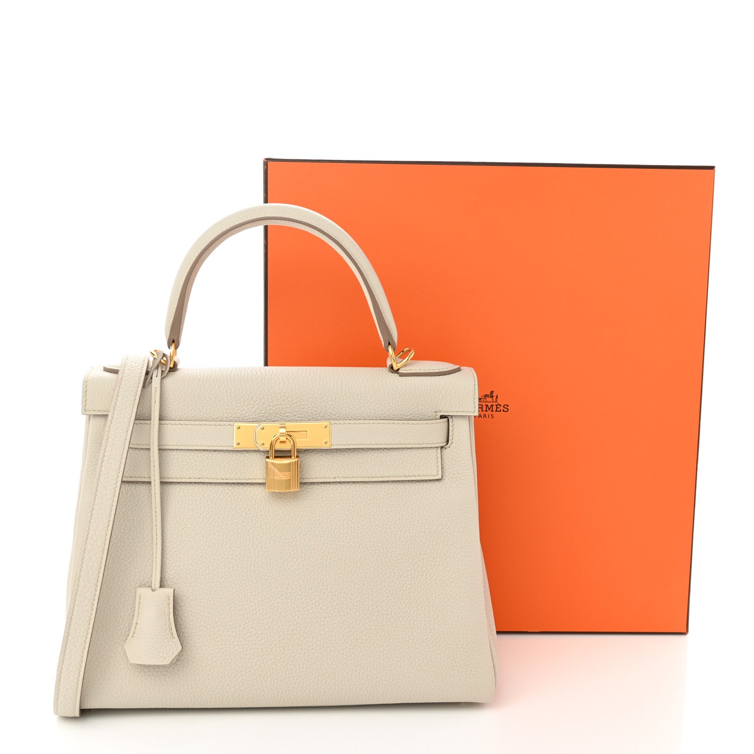 Hermes Togo Kelly Retourne 28 Beton 11 of 11