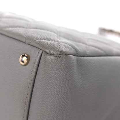 Chanel Caviar Quilted Large Business Affinity Flap Grey 11 of 23