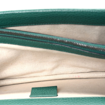 Gucci Dollar Calfskin Crystal Small Dionysus Shoulder Bag Emerald 5 of 10