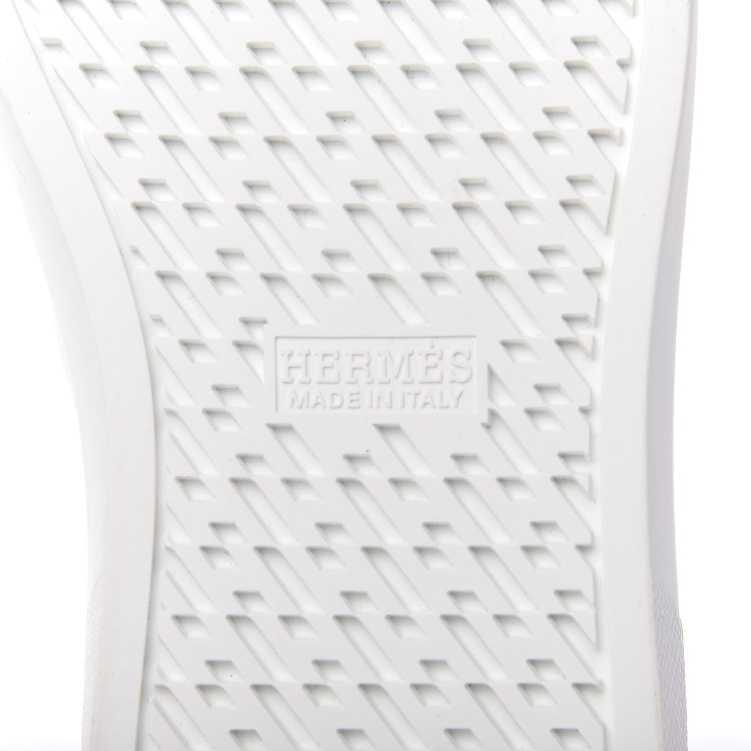 Hermes Calfskin Womens Advantage Sneakers 36.5 White 8 of 9