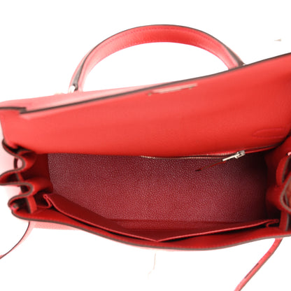 Hermes Togo Kelly Retourne 28 Rouge Casaque 5 of 14