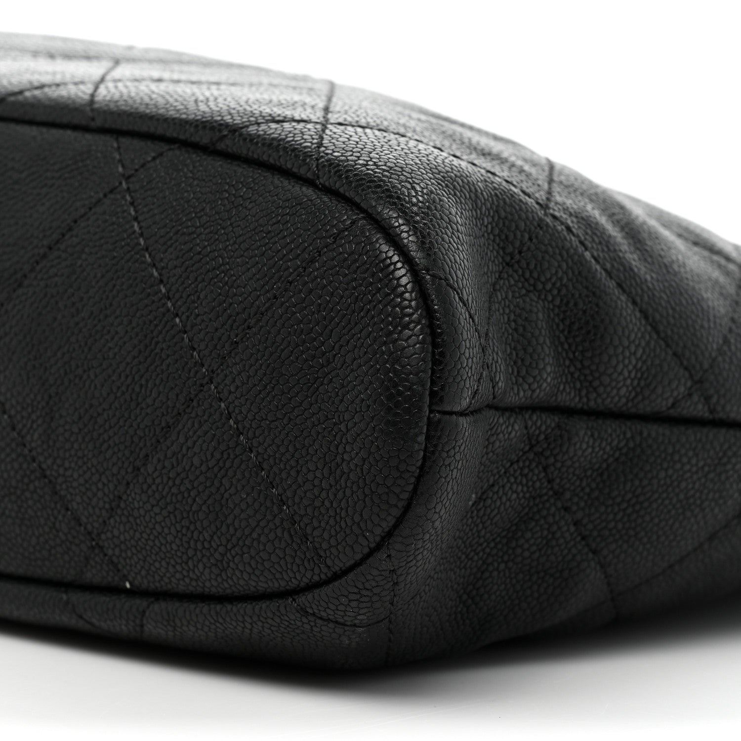 Chanel Caviar Quilted Large CC Tote Black 7 of 17
