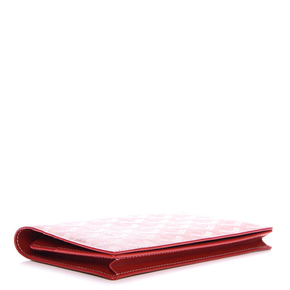 Goyard Goyardine Richelieu Wallet Red 4 of 8