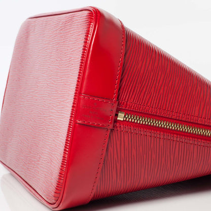 Louis Vuitton Epi Alma Red 6 of 9