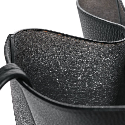 Celine Grained Calfskin Medium Horizontal Cabas Phantom Black 17 of 19