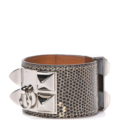 Hermes Lizard Collier De Chien CDC Bracelet S Ombre 1 of 6