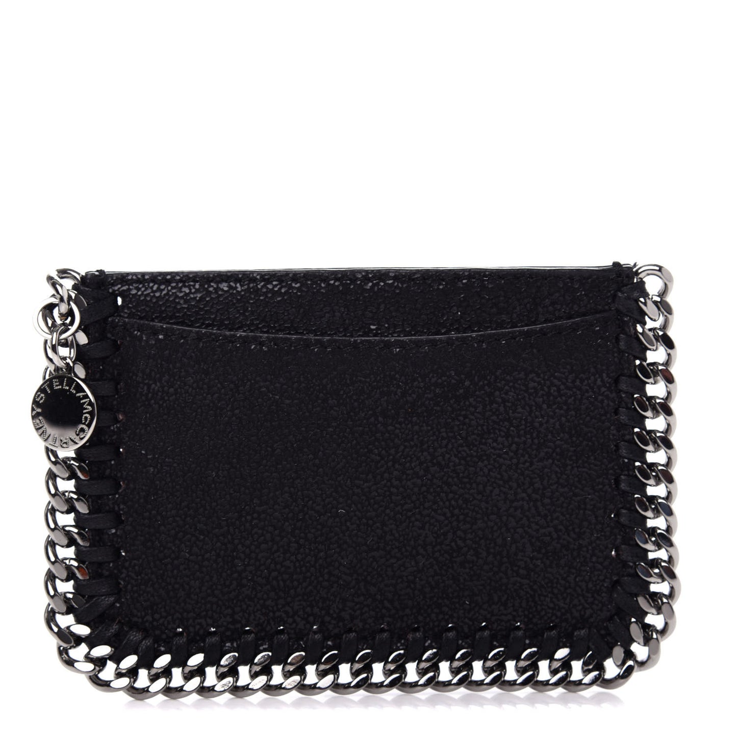 Shaggy Deer Falabella Card Holder Black