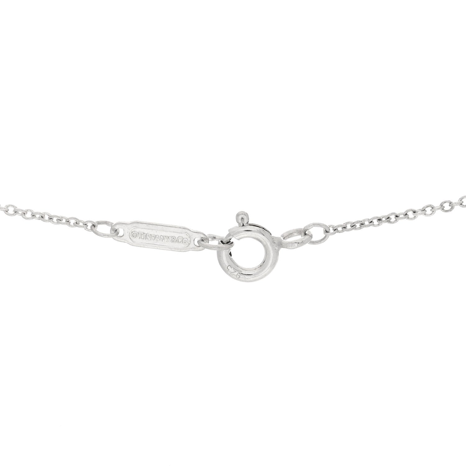 Tiffany Sterling Silver Enchant Round Medallion Pendant Necklace 4 of 4