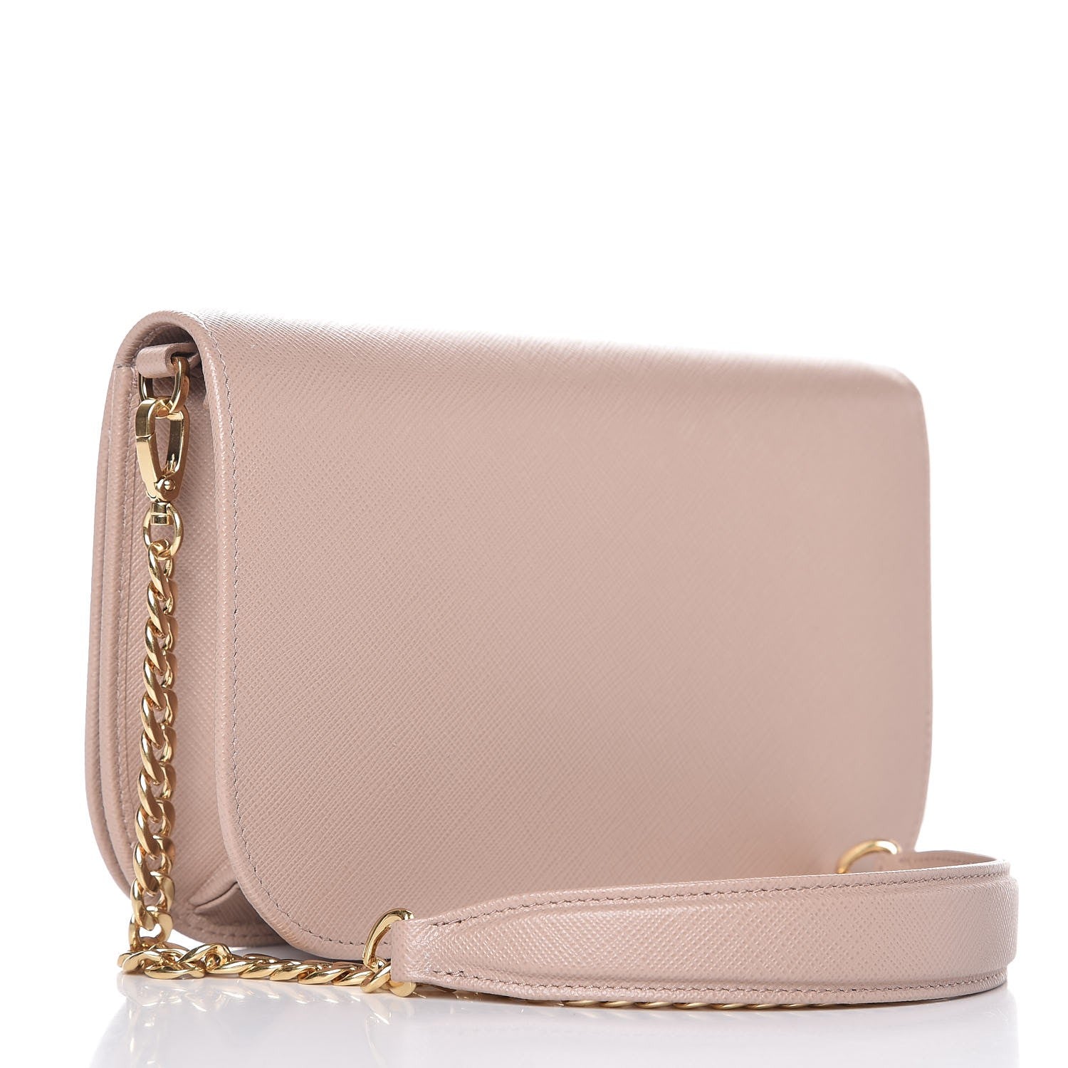 Prada Saffiano Lux Crossbody Bag Cipria 3 of 6